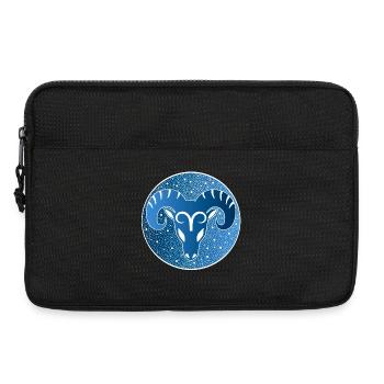 Astrological sign: ram - Laptop bag 13" - black - Front
