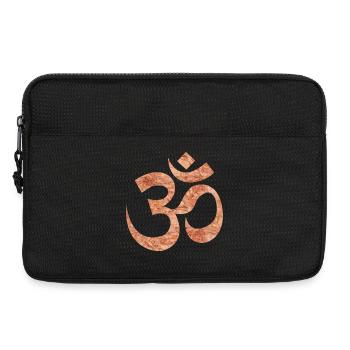 OM Zeichen.png - Laptop bag 13" - black - Front