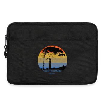 Ostsee, Darss, Weststrand - Laptoptasche 13" - Schwarz - Vorne
