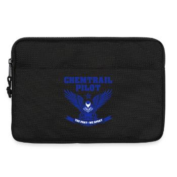Chemtrail Pilote - Sacoche pour ordinateur portable 13 pouces - noir - Devant