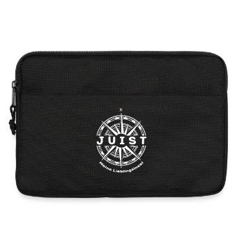 Juist - Meine Lieblingsinsel - Laptoptasche 13" - Schwarz - Vorne