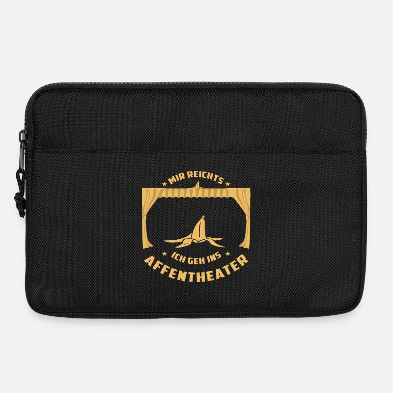 Affentheater - Laptoptasche 13" - Schwarz
