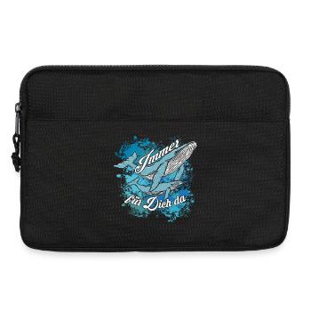 Walmama Walmutter mit Kind Immer für Dich da - Laptoptasche 13" - Schwarz - Vorne