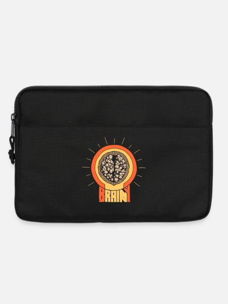 Gescheite Walnuss - Laptoptasche 13" - Schwarz