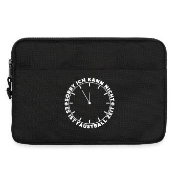 Sorry ich kann nicht Es ist Faustball Zeit - Laptoptasche 13" - Schwarz - Vorne