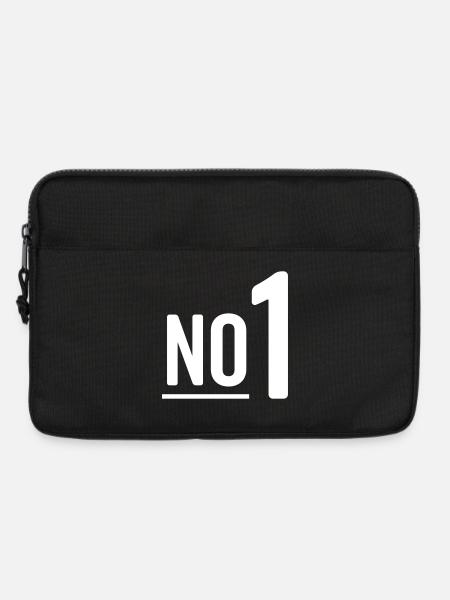 No 1 - Nummer eins - Laptoptasche 13" - Schwarz