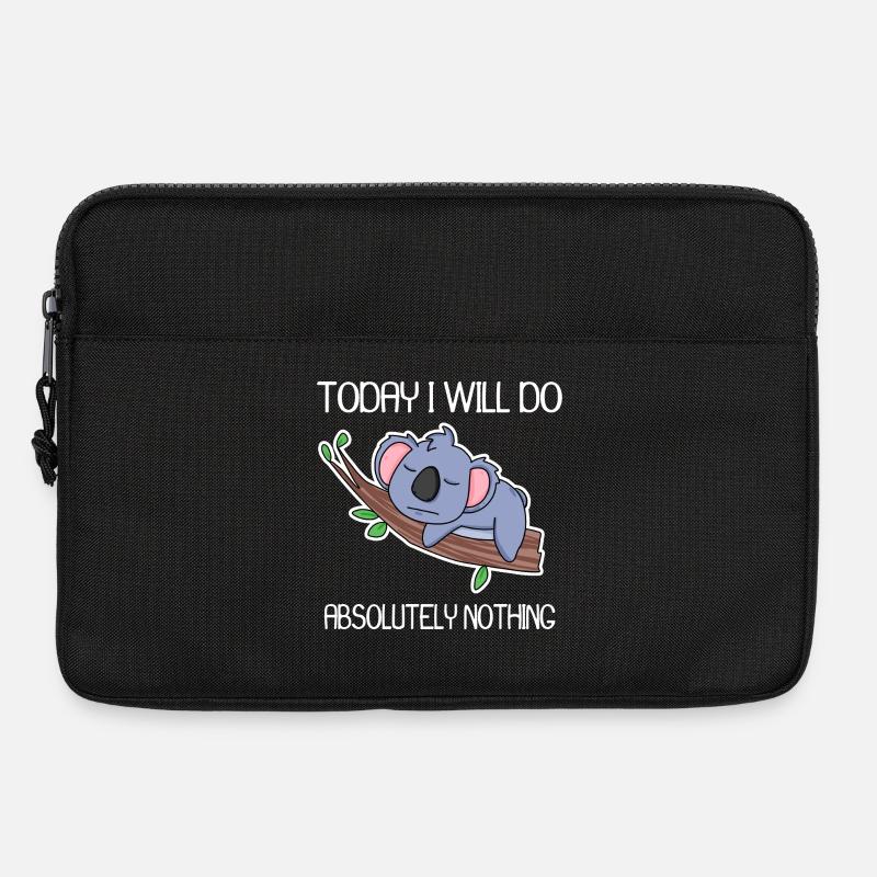 Lustiger Spruch lustige Sprüche - Laptoptasche 13" - Schwarz