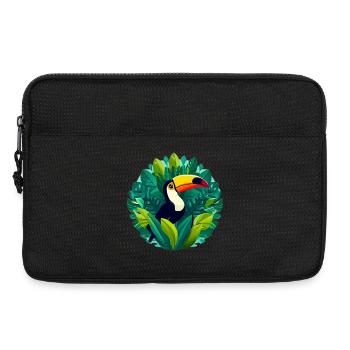 Tukan - Laptoptasche 13" - Schwarz - Vorne