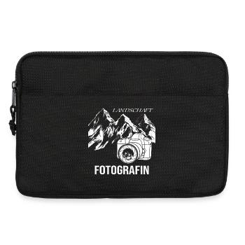 Landschaftsfotografin - Laptoptasche 13" - Schwarz - Vorne