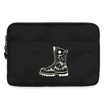 Chaussure de randonnée pour Randonneur et Trekkeur - Sacoche pour ordinateur portable 13 pouces - noir - Devant