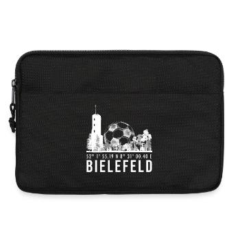 Koordinaten Bielefeld - Laptoptasche 13" - Schwarz - Vorne