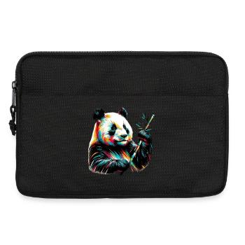 Panda - Laptoptasche 13" - Schwarz - Vorne