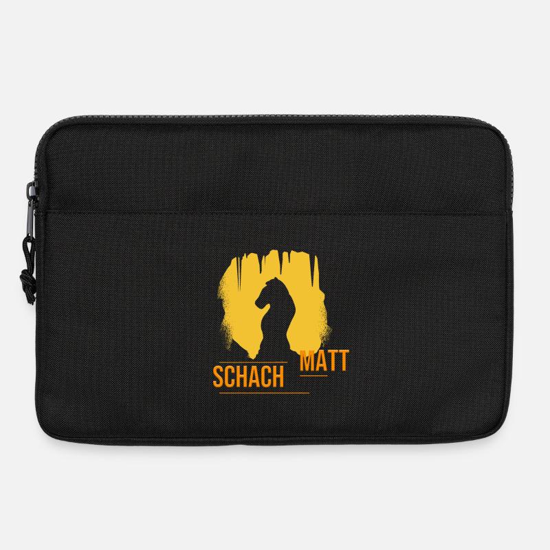 Schachmatt - Laptoptasche 13" - Schwarz
