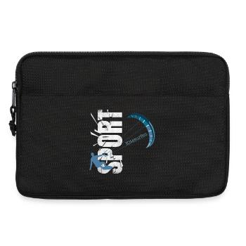 Kitesurfen - Laptoptasche 13" - Schwarz - Vorne