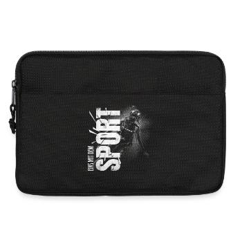 Eins mit dem Sport - Tauchen - Laptoptasche 13" - Schwarz - Vorne