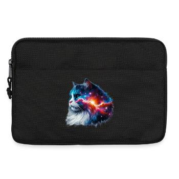 Katze - Laptoptasche 13" - Schwarz - Vorne