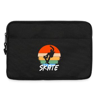 Skateboard - Laptoptasche 13" - Schwarz - Vorne