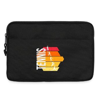 Tennis - Laptoptasche 13" - Schwarz - Vorne