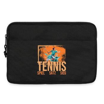 Spiel - Satz - Sieg - Laptoptasche 13" - Schwarz - Vorne