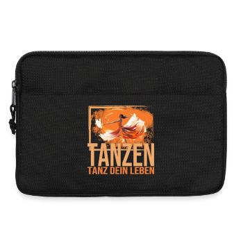 Tanz dein Leben - Laptoptasche 13" - Schwarz - Vorne