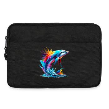 Dauphin - Sacoche pour ordinateur portable 13 pouces - noir - Devant