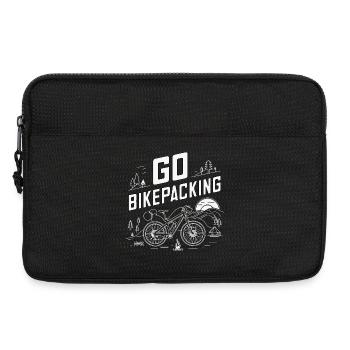 Aventure Cyclisme Go Bikepacking - Sacoche pour ordinateur portable 13 pouces - noir - Devant