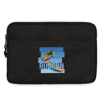Rudern - Laptoptasche 13" - Schwarz - Vorne
