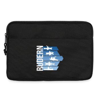 Rudern - Laptoptasche 13" - Schwarz - Vorne