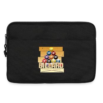 Billard - Laptoptasche 13" - Schwarz - Vorne