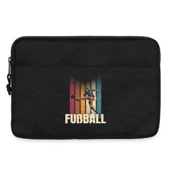 Fußball - Laptoptasche 13" - Schwarz - Vorne