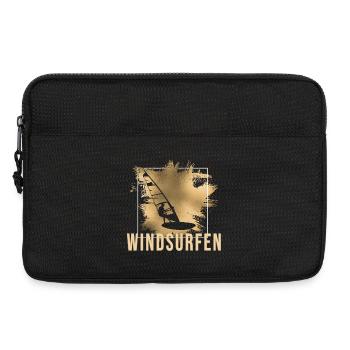 Windsurfen - Surfen - Laptoptasche 13" - Schwarz - Vorne