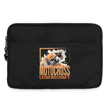 Motocross Leidenschaft - Laptoptasche 13" - Schwarz - Vorne