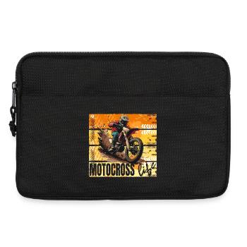 Motocross Life - Laptoptasche 13" - Schwarz - Vorne