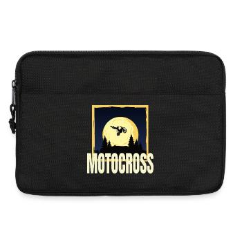 Motocross - Laptoptasche 13" - Schwarz - Vorne