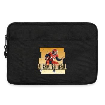 American Football - Laptoptasche 13" - Schwarz - Vorne