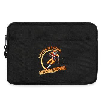 Wild und Frei - American Football - Laptoptasche 13" - Schwarz - Vorne