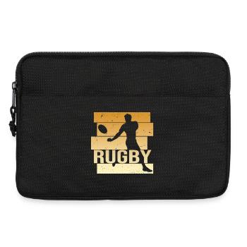 Rugby - Laptoptasche 13" - Schwarz - Vorne