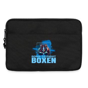 Born to fight Boxen - Laptoptasche 13" - Schwarz - Vorne