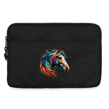 Cheval - Sacoche pour ordinateur portable 13 pouces - noir - Devant