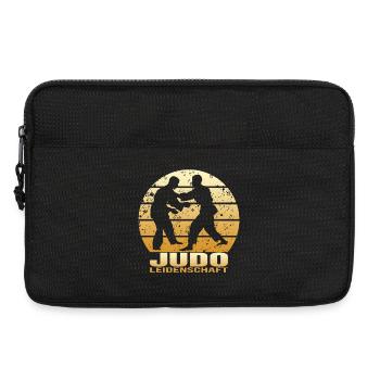 Judo Leidenschaft - Laptoptasche 13" - Schwarz - Vorne