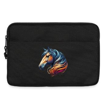 Horse - Laptop bag 13" - black - Front