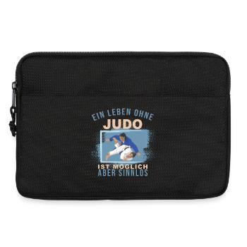 Ein Leben ohne Judo ist möglich, aber Sinnlos - Laptoptasche 13" - Schwarz - Vorne