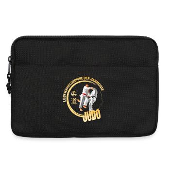Lebensphilosophie der Harmonie - Judo - Laptoptasche 13" - Schwarz - Vorne