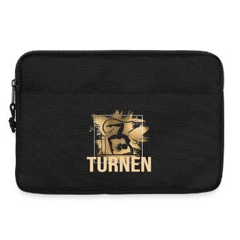 Turnen - Laptoptasche 13" - Schwarz - Vorne