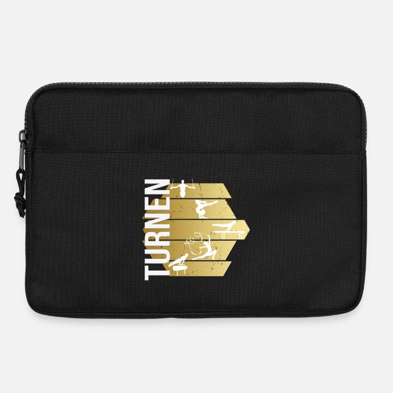 Turnen - Laptoptasche 13" - Schwarz