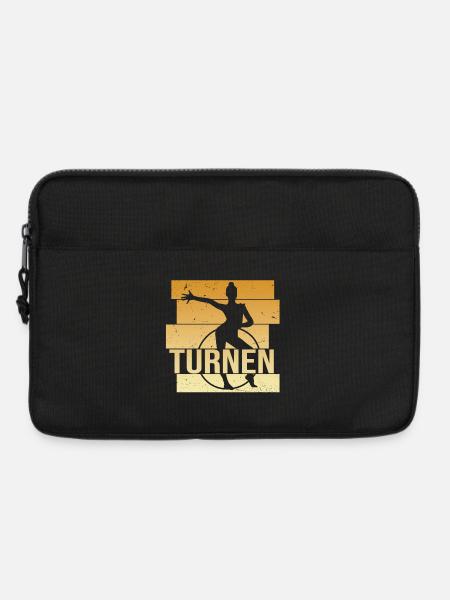 Turnen - Laptoptasche 13" - Schwarz