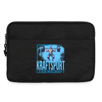 Kraftsport Leidenschaft - Laptoptasche 13" - Schwarz - Vorne