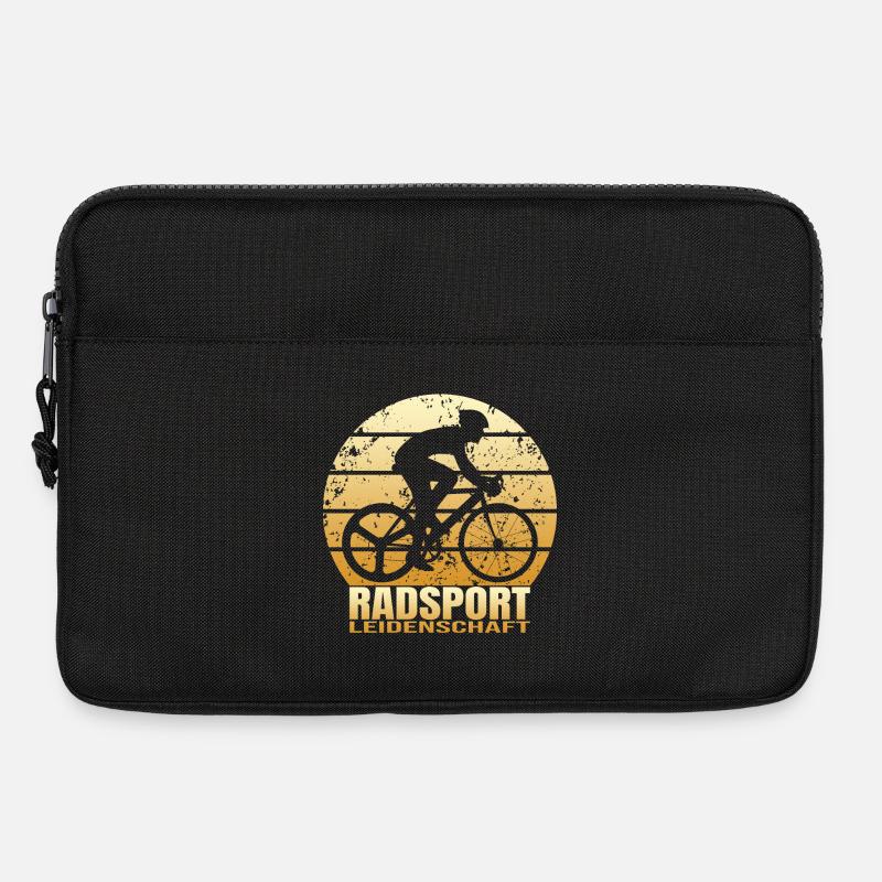 Radsport Leidenschaft - Laptoptasche 13" - Schwarz