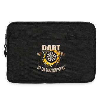 Dart ist ein tanz der Pfeile - Laptoptasche 13" - Schwarz - Vorne