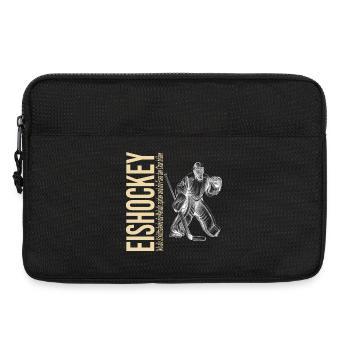 Wo die Schlittschuhe die Melodie spielen... - Laptoptasche 13" - Schwarz - Vorne